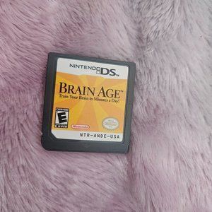 Brain Age Nintendo DS game